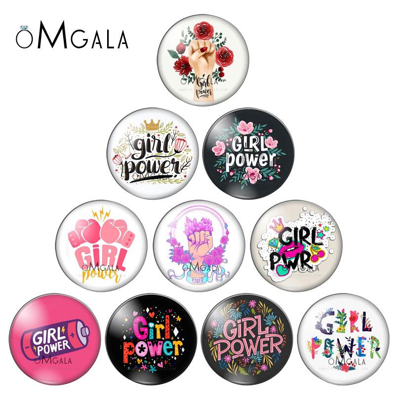 Jewelry Making Quotes - Bloem Citaat Girl Power Patronen 8Mm/10mm1