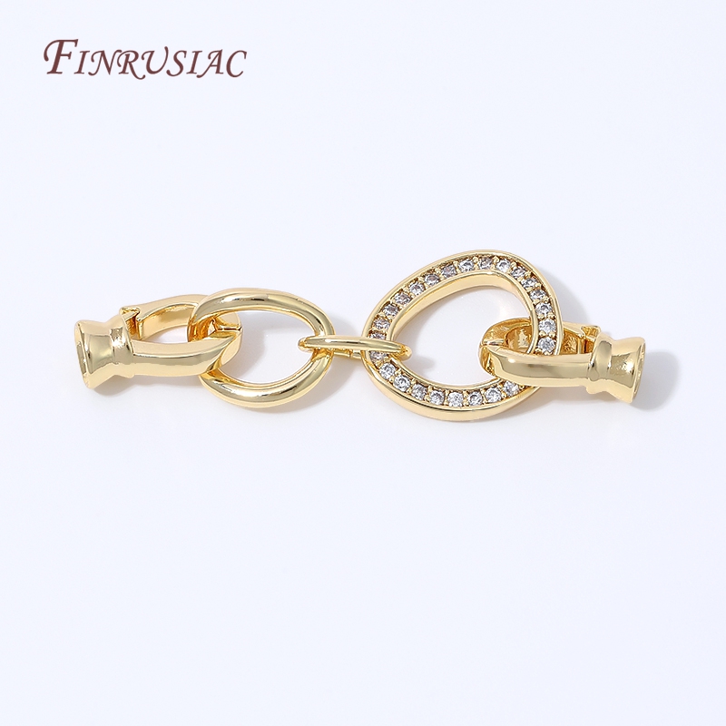 Jewelry Making Gold - 1/2 stuks 18K vergulde strass sieraden