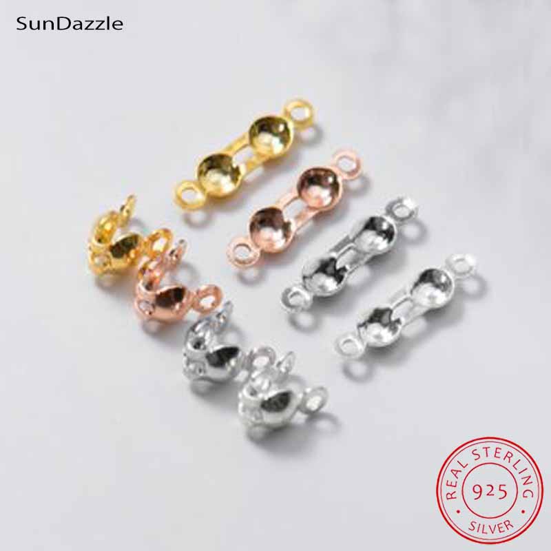 Jewelry Making Gold - 4 stuks Echt Echt Puur Massief