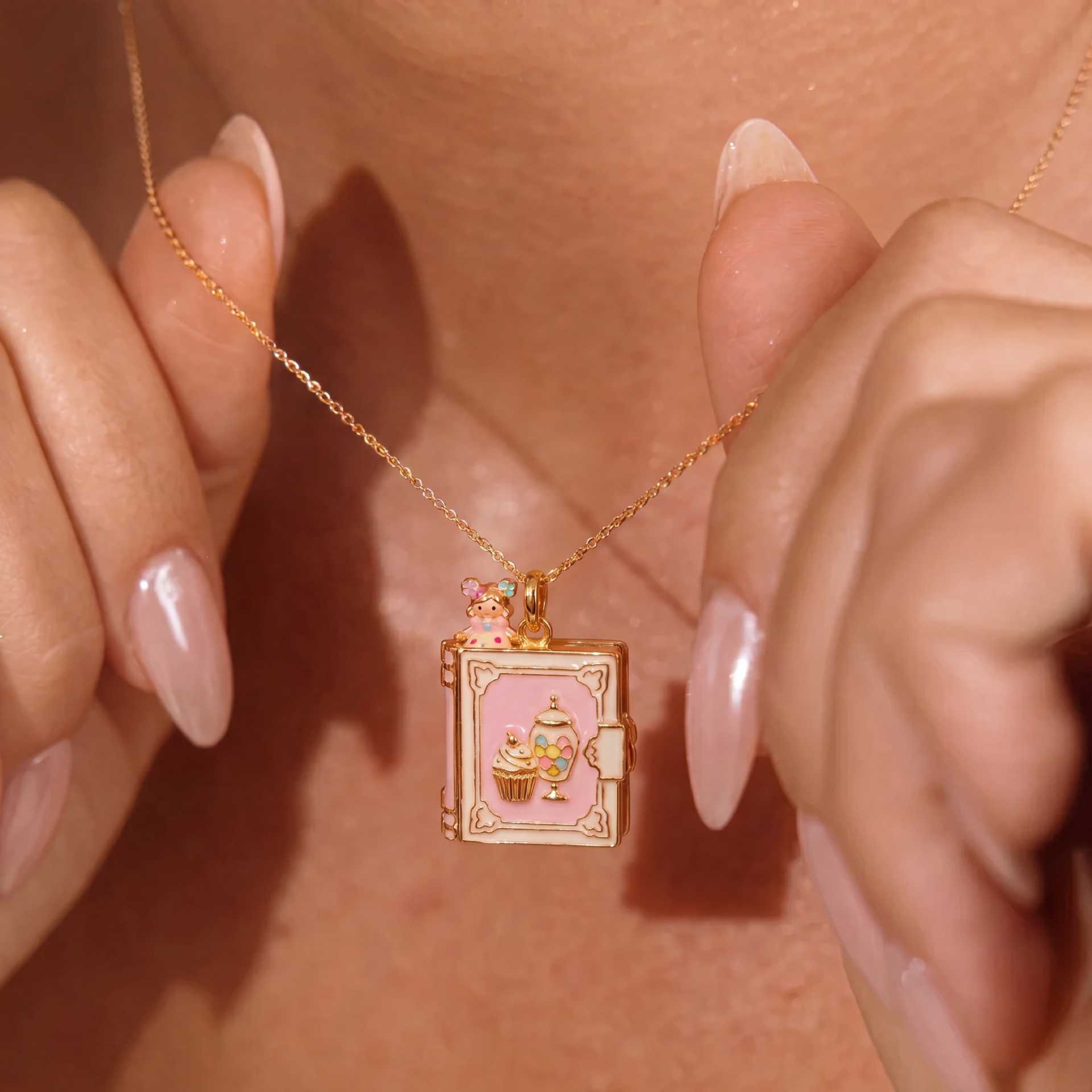 Jewelry Making Journal - Nieuwe modeboek-opening hanger ketting mode prinses