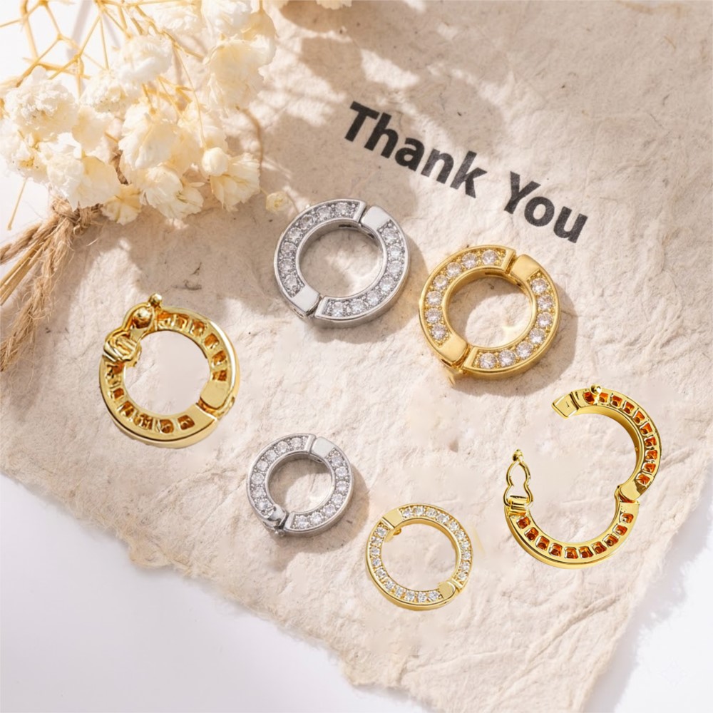 Jewelry Making Rings - 2 stuks O-ringen haken clipgesp met