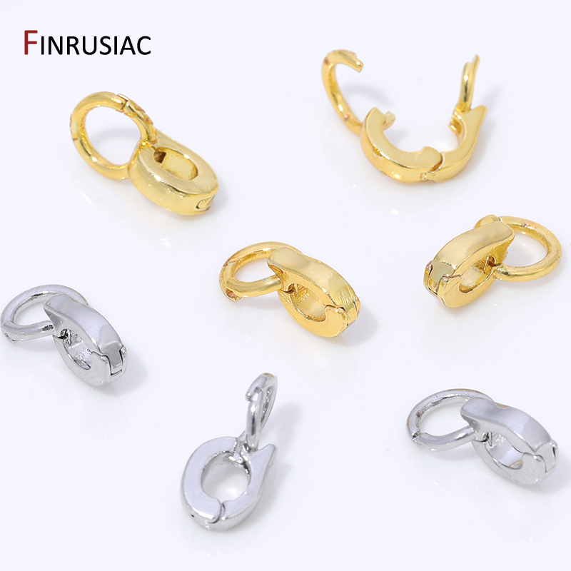 Jewelry Making Gold - 14K vergulde messing versterker hanger borgtocht