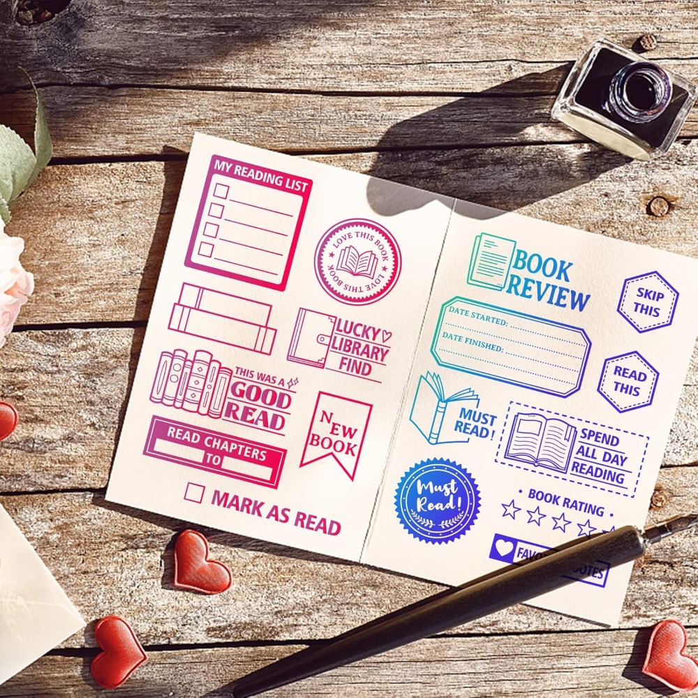 Boekleeslabel Duidelijke stemp - Jewelry Making Journal recensie en prijs