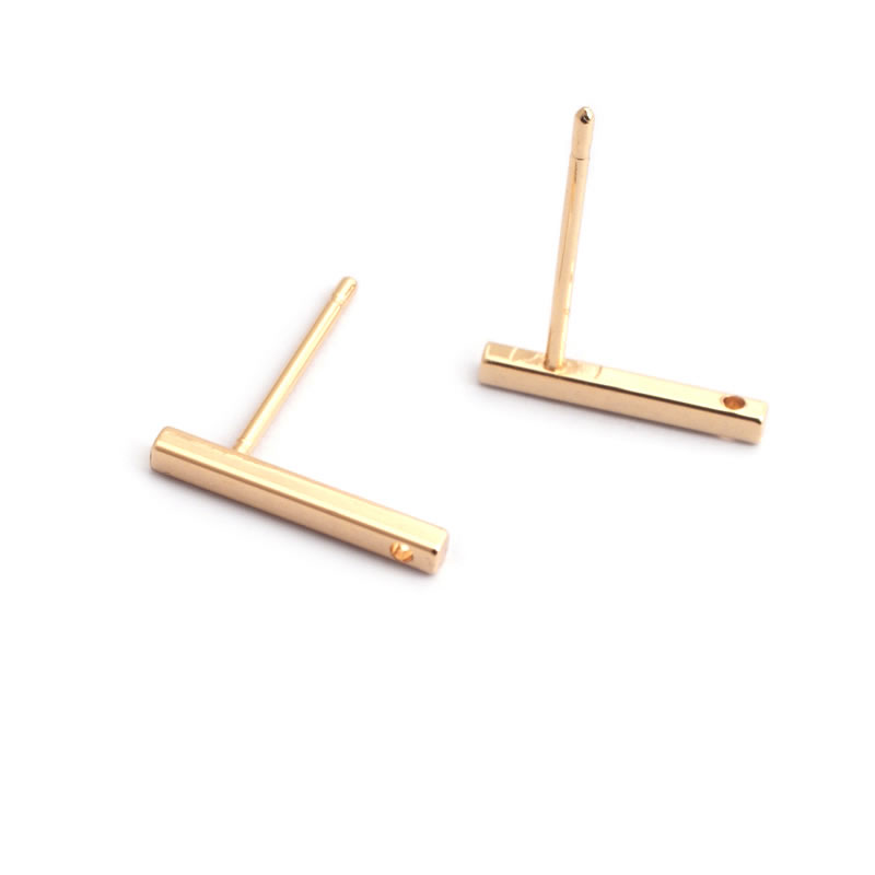 18K goudkleurig messing rechth - Jewelry Making Gold recensie en prijs