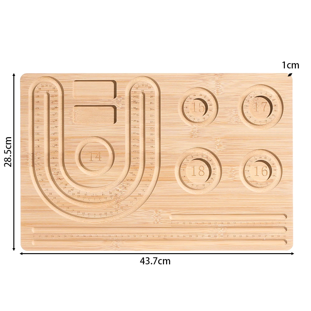 Houten gevlokte kralenbak DIY  - Jewelry Making Organizer recensie en prijs