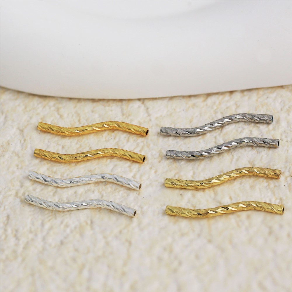 20 stuks 18K verguld messing S - Jewelry Making Youtube recensie en prijs