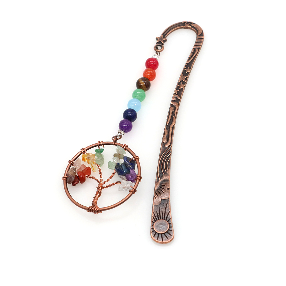 Natuurlijke 7-chakra kwartskri - Jewelry Making Journal recensie en prijs