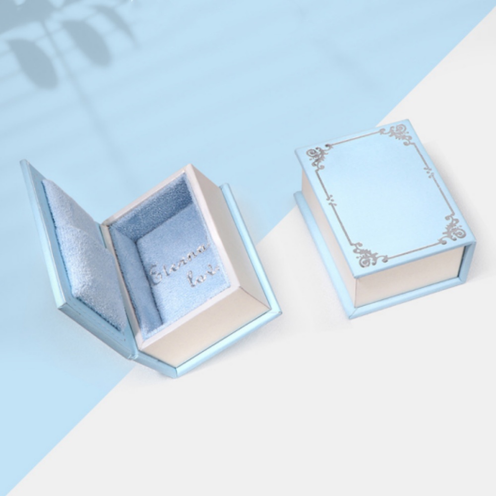 Mini schelpvormige boek ringen - Jewelry Making Journal recensie en prijs