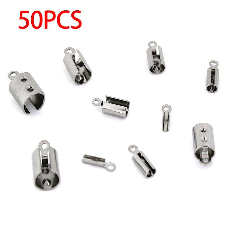 30-50 Stuks Rvs Crimp Eindslui - Jewelry Making Materials recensie en prijs