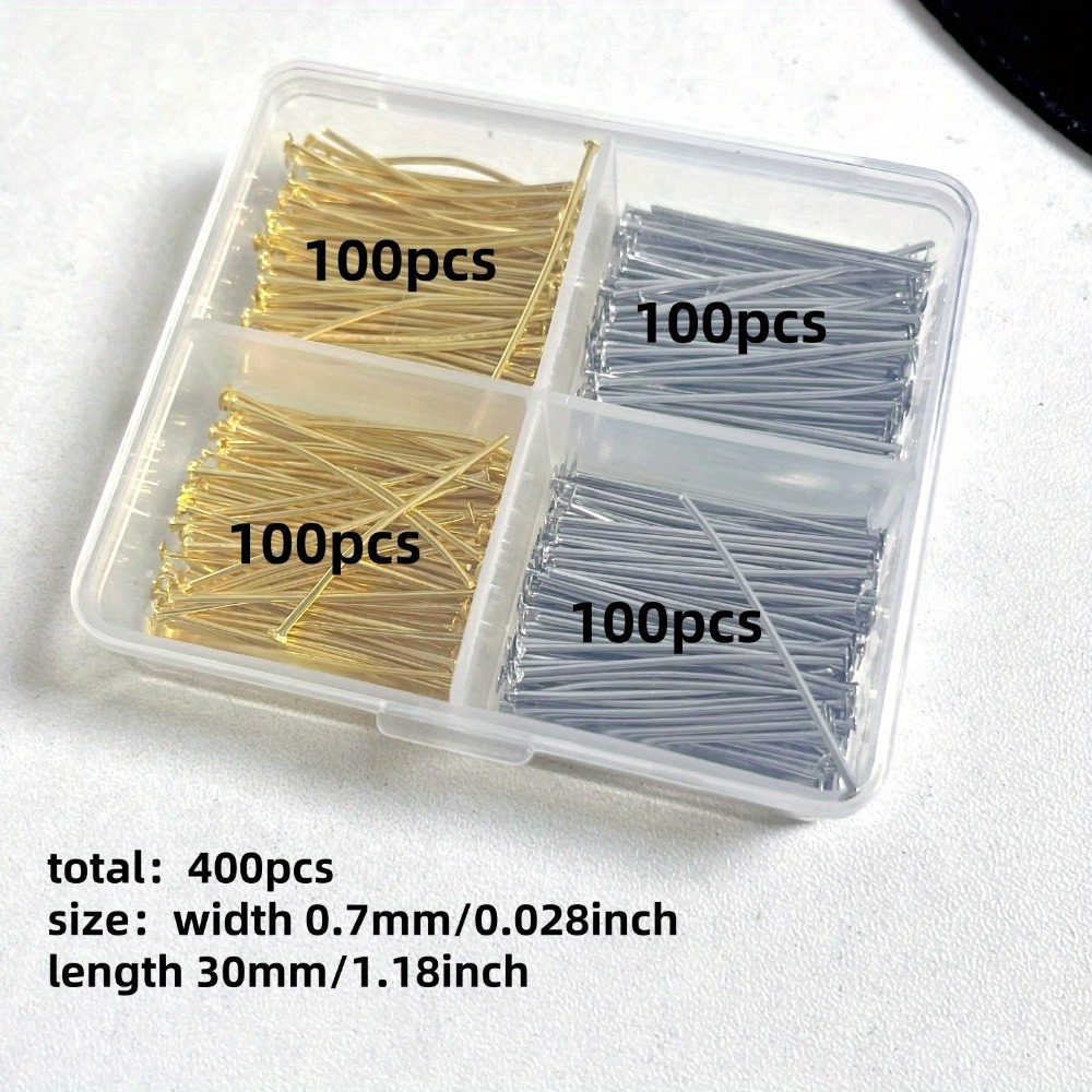 400 stuks gemengde ijzeren kop - Jewelry Making Box recensie en prijs
