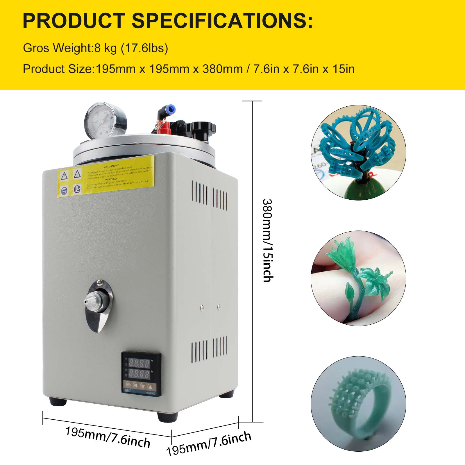 Professionele sieraden wax inj - Jewelry Making Machines recensie en prijs