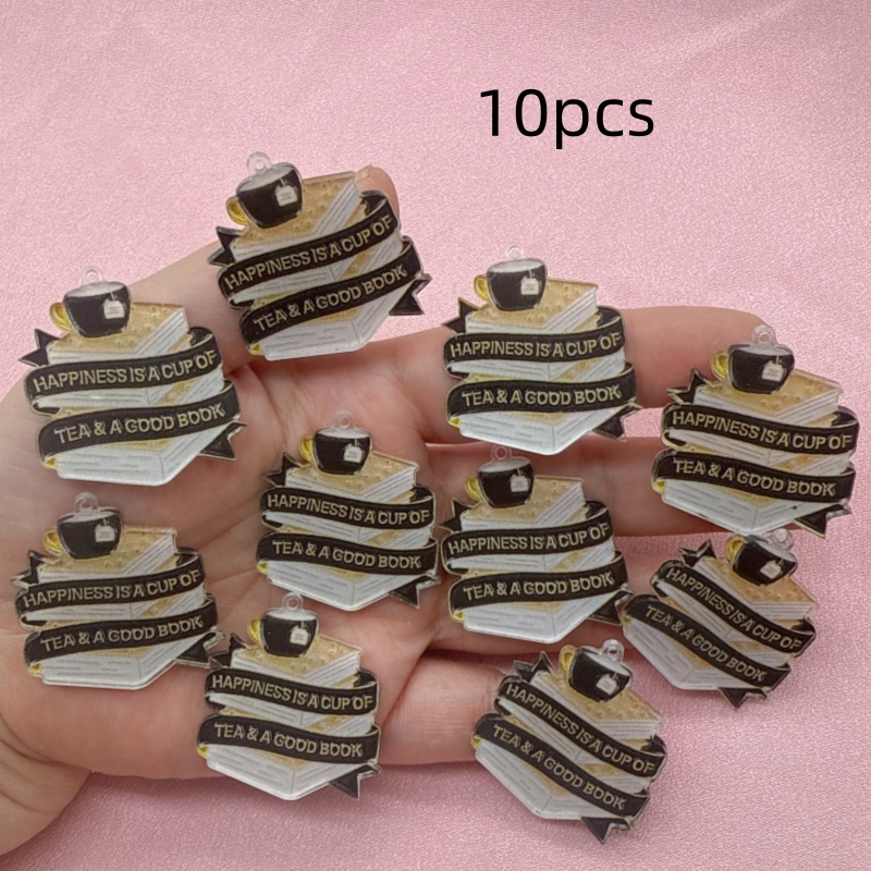 10 stuks acryl boek koffie cit - Jewelry Making Quotes recensie en prijs