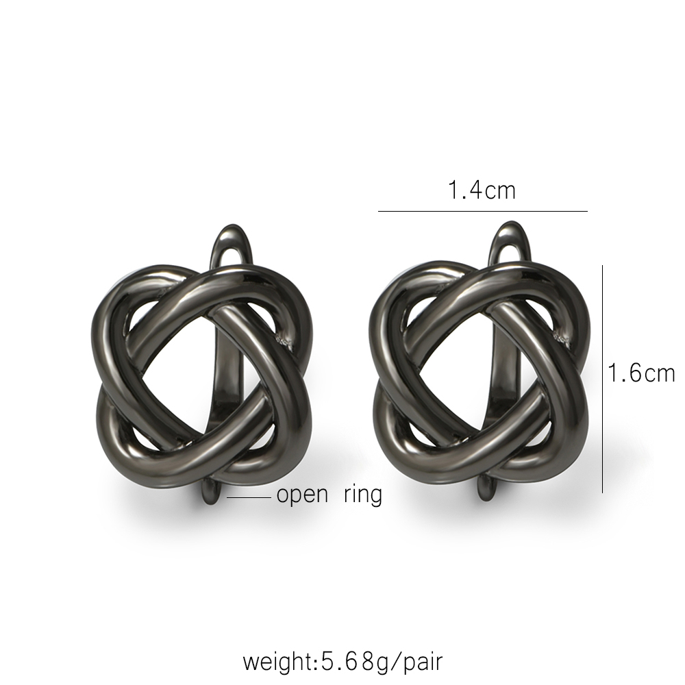 YANASI 1 paar pistoolzwarte me - Jewelry Making Gold recensie en prijs