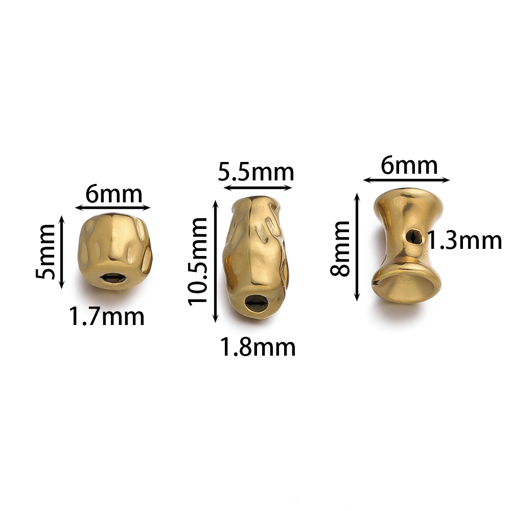 5/10 Stuks Rvs Onregelmatige B - Jewelry Making Youtube recensie en prijs