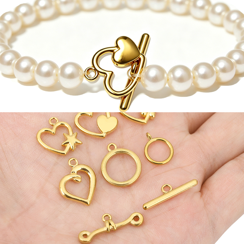 5 sets PVD Never Fade roestvri - Jewelry Making Materials recensie en prijs